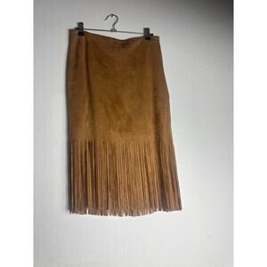 Western Fringe Skirt. Size Small.